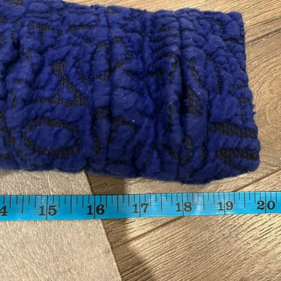 [XS] TONIA DEBELLIS Blue Black MOLLY  JACKET - Picture 5 of 9